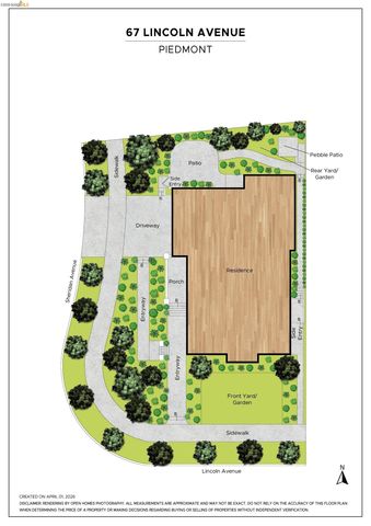 67 Lincoln Ave, Piedmont, CA 94611