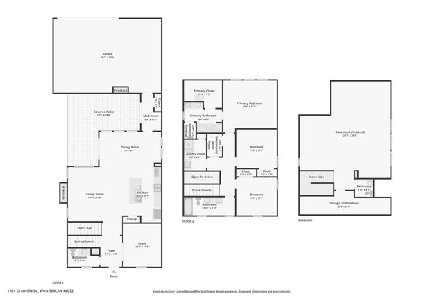 1984 Granville Drive, Westfield, IN 46074