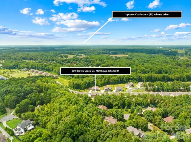 809 Brown Creek Drive, Matthews, NC 28104