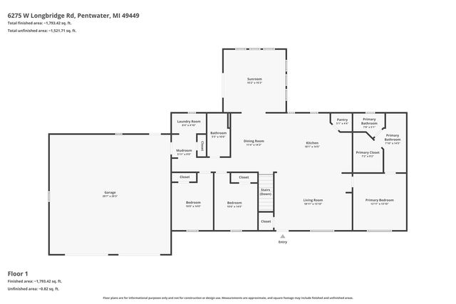 6275 Longbridge Road, Pentwater, MI 49449