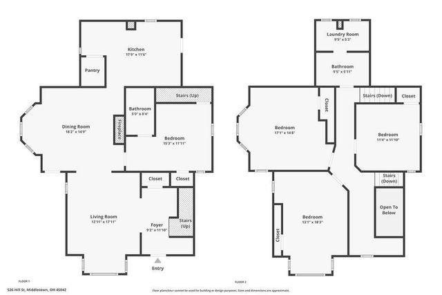 526 Hill Street, Madison Twp, OH 45042