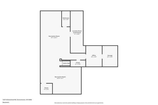 1247 N Breezeland ROAD, Summit, WI 53066