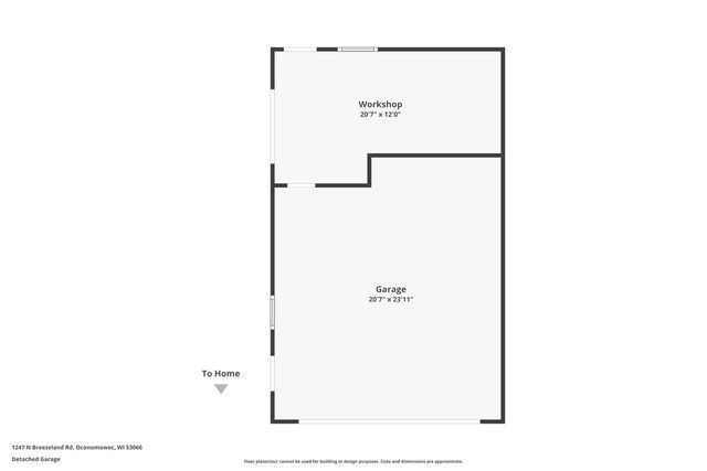 1247 N Breezeland ROAD, Summit, WI 53066