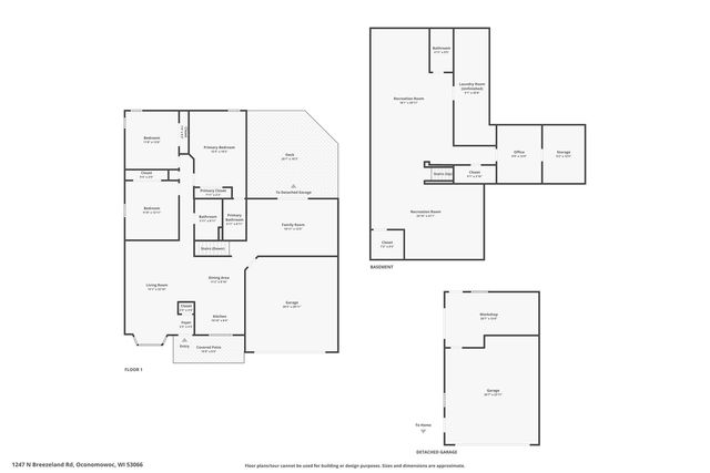 1247 N Breezeland ROAD, Summit, WI 53066