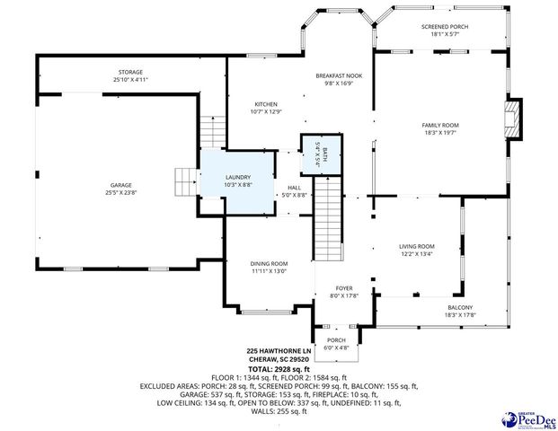 225 Hawthorne Lane, Cheraw, SC 29520
