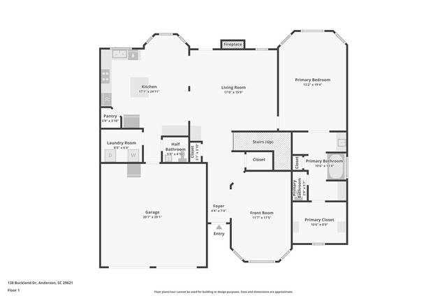 138 Buckland Drive, Anderson, SC 29621