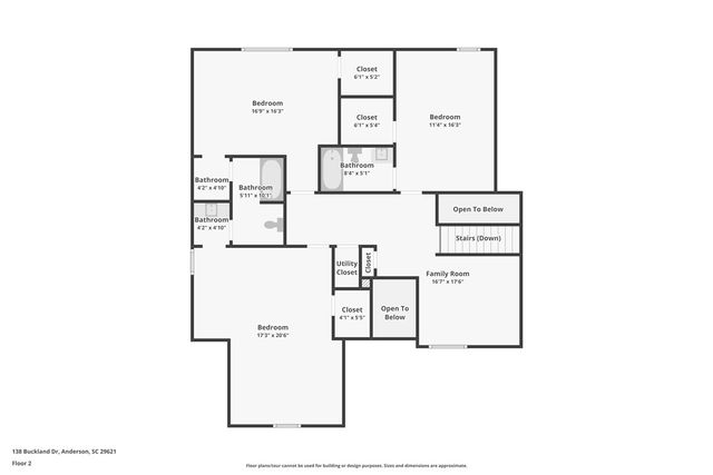 138 Buckland Drive, Anderson, SC 29621