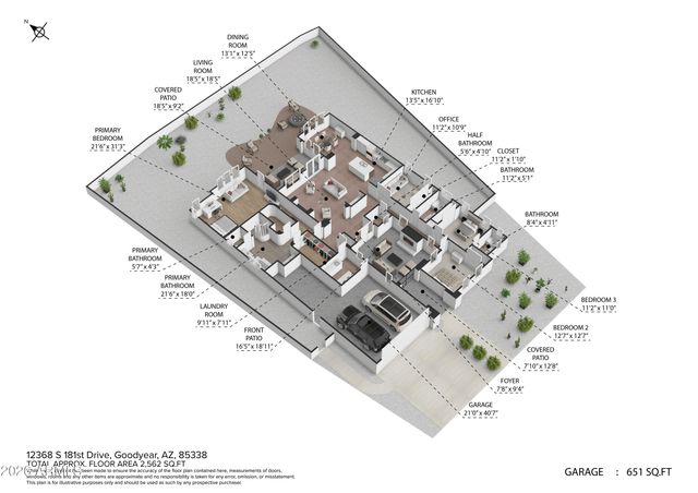 12368 S 181ST Drive, Goodyear, AZ 85338