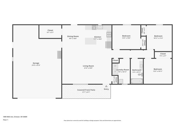 1890 98th Avenue, Dresser, WI 54009