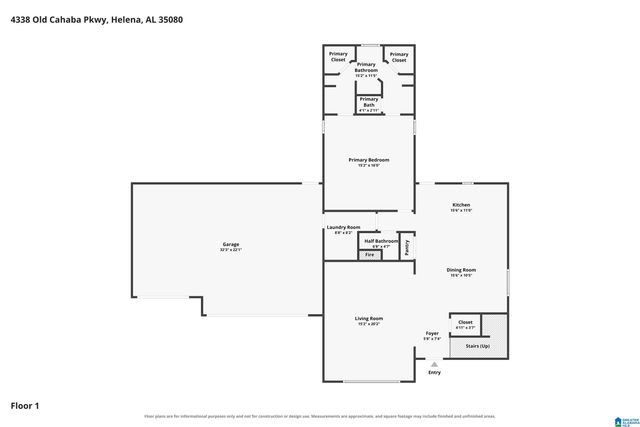 4338 OLD CAHABA PARKWAY, Helena, AL 35080