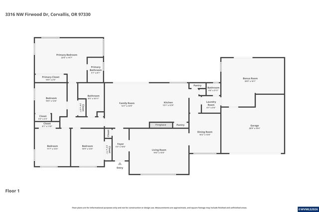 3316 NW Firwood Dr, Corvallis, OR 97330