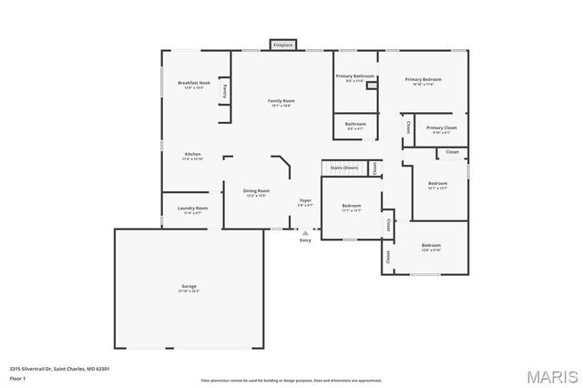 3315 Silvertrail Drive, St Charles, MO 63301