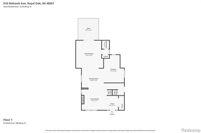 818 Mohawk Avenue, Royal Oak, MI 48067