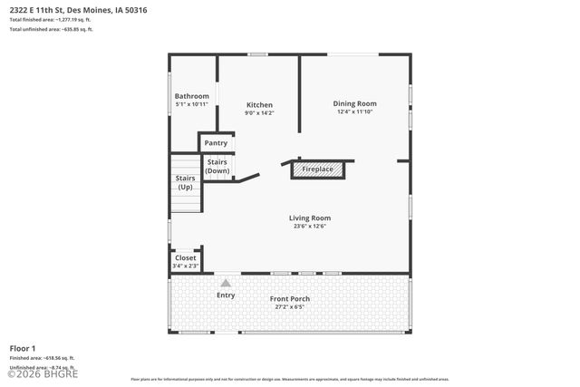 2322 E 11th Street, Des Moines, IA 50316