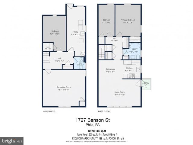 1727 BENSON ST, Philadelphia, PA 19152