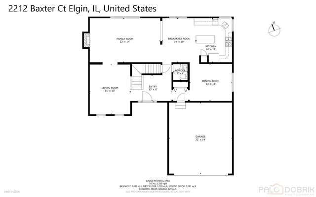 2212 Baxter Court, Elgin, IL 60123