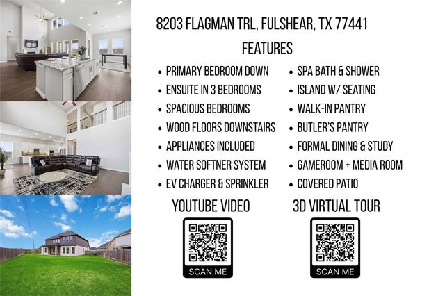 8203 Flagman Trl, Fulshear, TX 77441