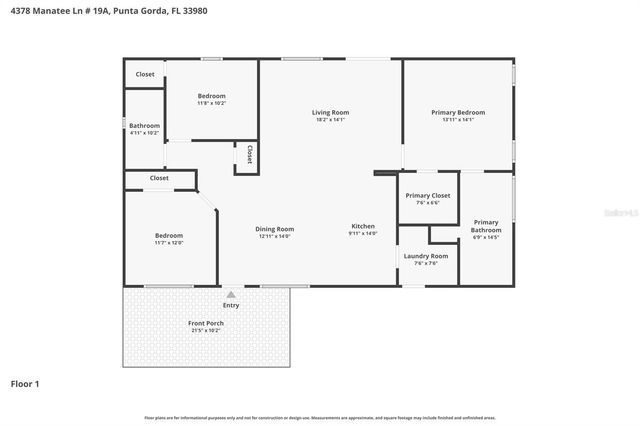 4378 MANATEE LOOP 19A, Punta Gorda, FL 33980