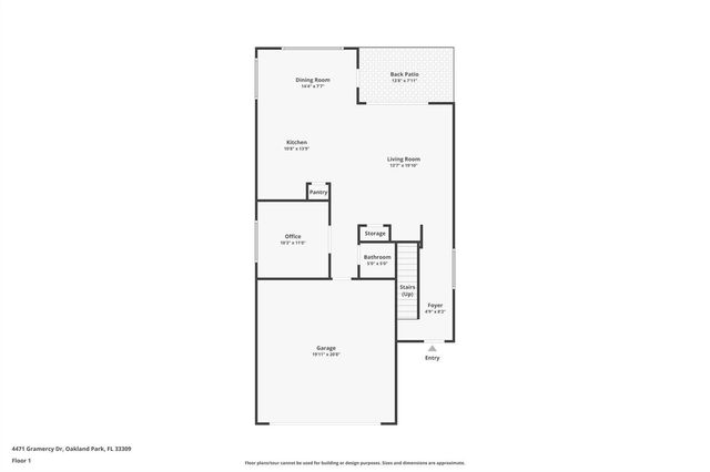 4471 Gramercy Drive, Oakland Park, FL 33309