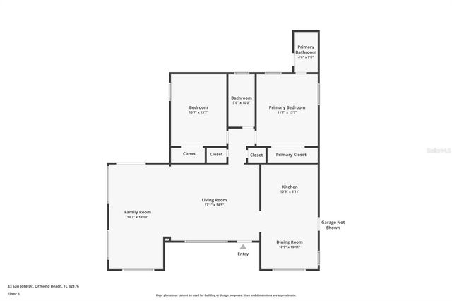 33 SAN JOSE DRIVE, Ormond Beach, FL 32176