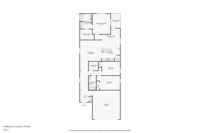 176 Mayney LN, Leander, TX 78641