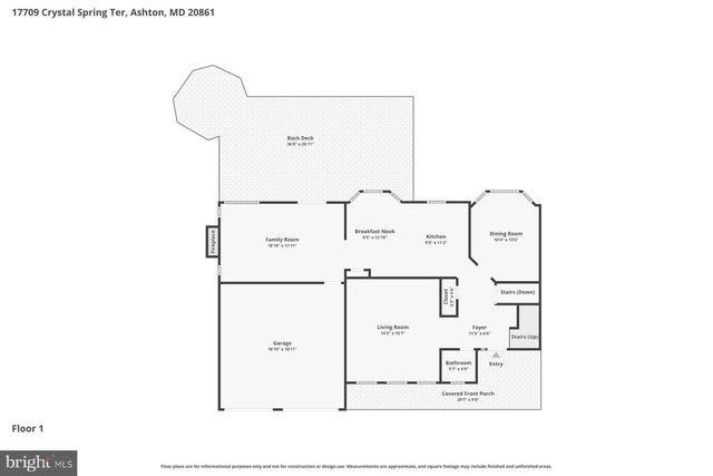 17709 CRYSTAL SPRING TER, Ashton, MD 20861
