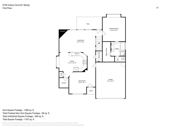 9102 Colony Cove Drive, Spring, TX 77379