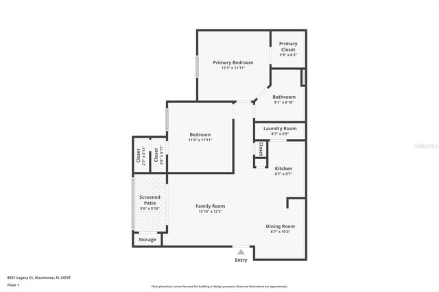 8921 LEGACY COURT 18-308, Kissimmee, FL 34747