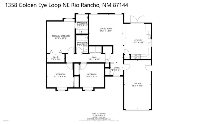 1358 Golden Eye Loop NE, Rio Rancho, NM 87144