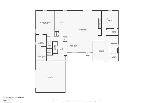 1810 Riley Road, St Clair, MI 48079