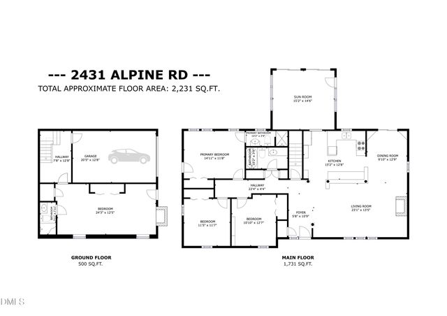 2431 Alpine Road, Durham, NC 27707