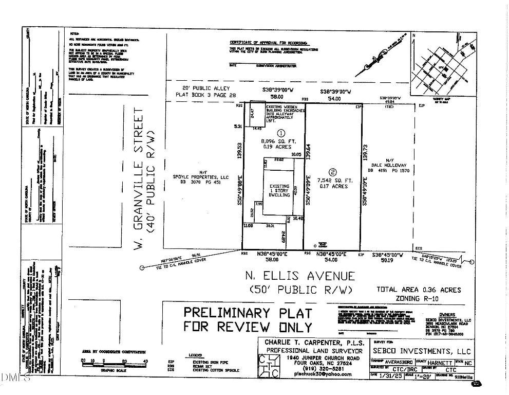 0 N Ellis Avenue, Dunn, NC 28334