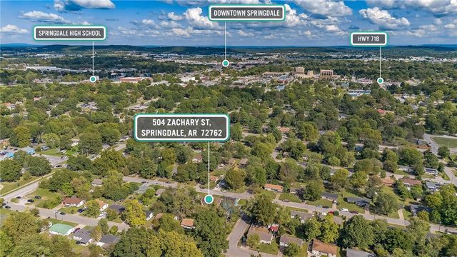 504 Zachary Street, Springdale, AR 72762