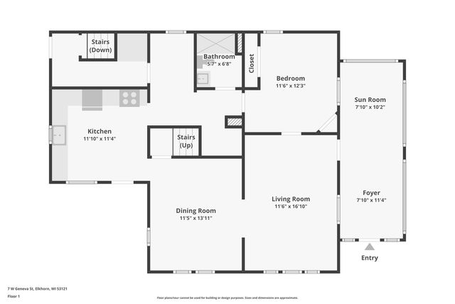 7 W Geneva STREET, Elkhorn, WI 53121