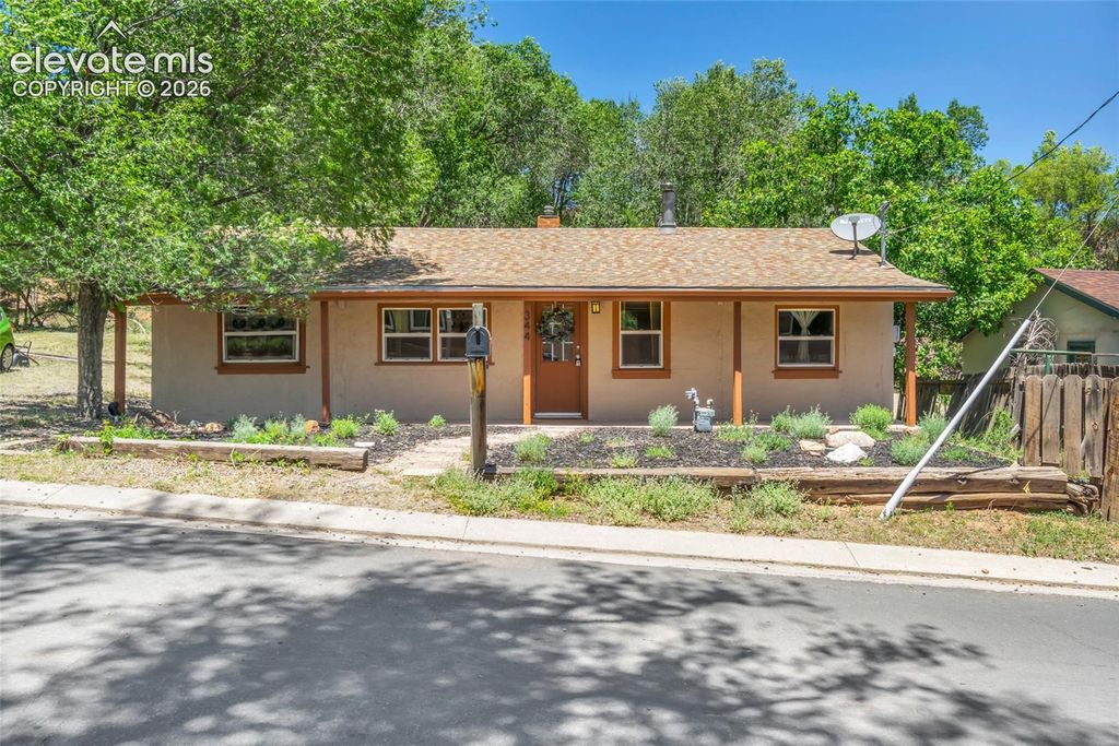 344 Plainview Place, Manitou Springs, CO 80829 — exterior