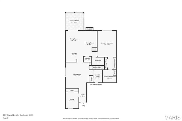 1427 Colonial Drive, St Charles, MO 63304