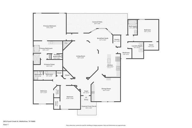 2810 Fossil Creek Drive, Midlothian, TX 76065