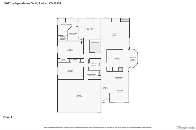 11022 Independence Circle W, Parker, CO 80134