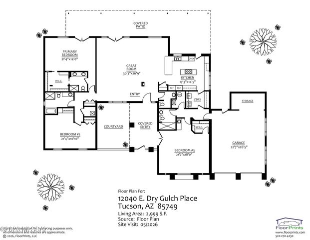 12040 E Dry Gulch Place, Tucson, AZ 85749