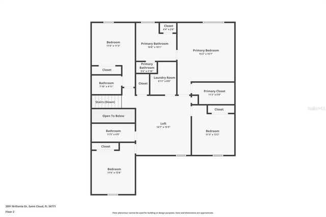 2091 BRILLANTE DRIVE, St Cloud, FL 34771