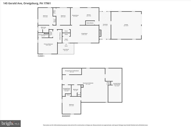 145 GERALD AVE, Orwigsburg, PA 17961