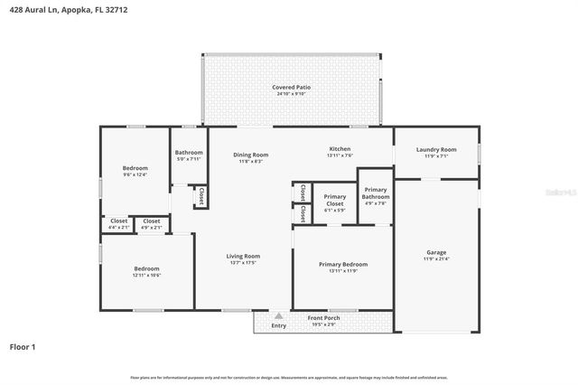 428 AURAL LANE, Apopka, FL 32712