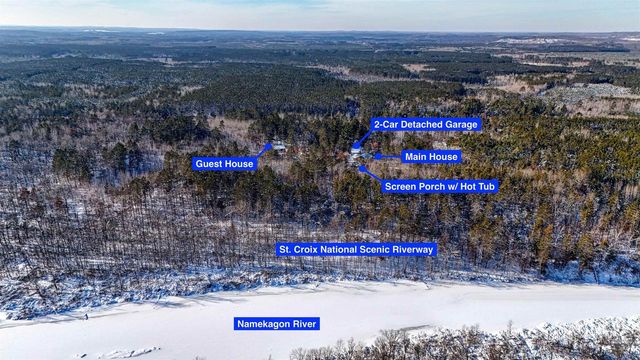 8056 N North Rd, Springbrook, WI 51875