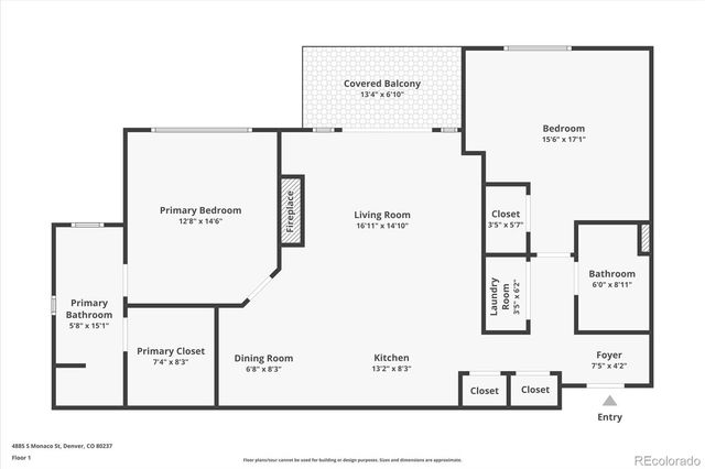 4885 S Monaco Street 207, Denver, CO 80237