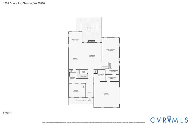 1630 Onora Ln, Chesterfield, VA 23836