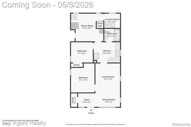 21718 Elizabeth Street, Saint Clair Shores, MI 48080