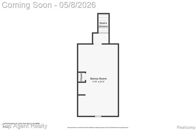 21718 Elizabeth Street, Saint Clair Shores, MI 48080