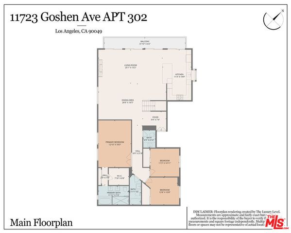 11723 Goshen Avenue 302, Los Angeles, CA 90049