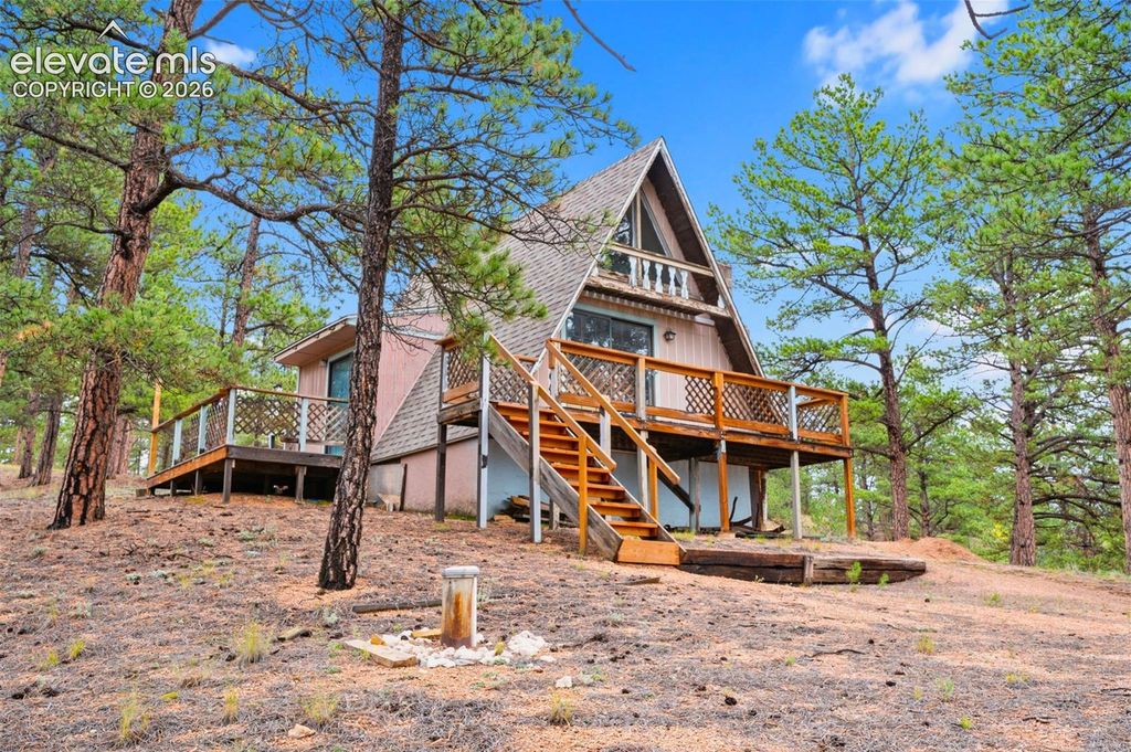 64 Bradshaw Road, Florissant, CO 80816 — exterior