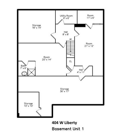 404 W Liberty Street, Ann Arbor, MI 48103